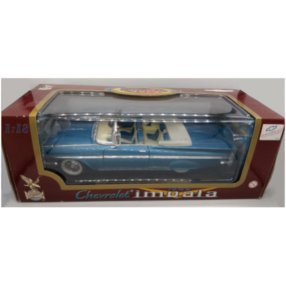 Road Legends 1959 Blue Chevy Impala 1:18 Scale